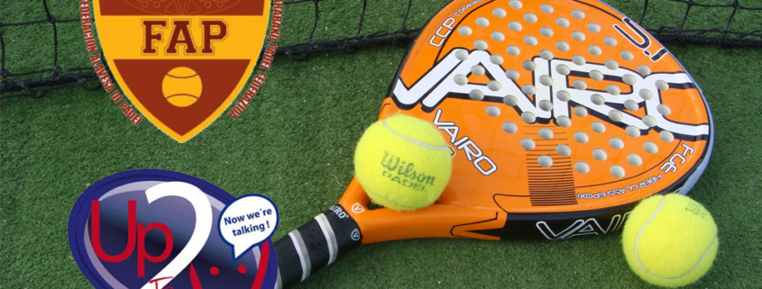 cartel circuito de padel en Vitoria